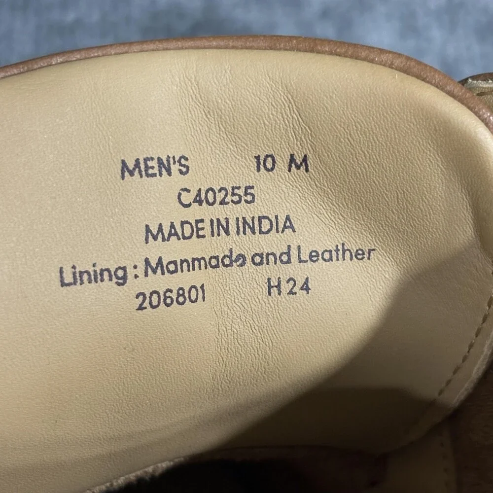 Cole Haan Shoes Mens Size 10 British Tan Bedford Cap Toe Oxford Grand 360 C40255